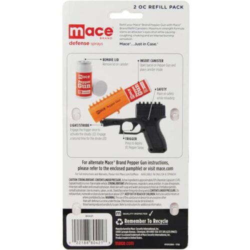 Mace Pepper Gun Refill - Image 2