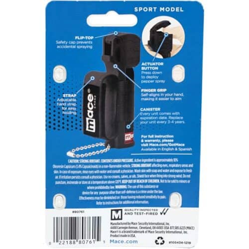 Mace® Pepper Spray Jogger - Black - Image 7