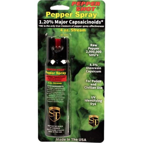 Pepper Shot 1.2% MC 4 oz Pepper Spray - Image 13