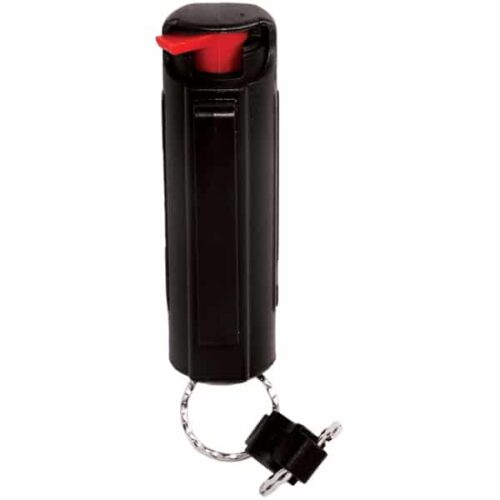 Pepper Shot 1.2% MC 1/2 oz Pepper Spray Hard Case Belt Clip and Quick Release Key Chain - Image 2