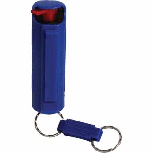 Pepper Shot 1.2% MC 1/2 oz Pepper Spray Hard Case Belt Clip and Quick Release Key Chain - Image 6