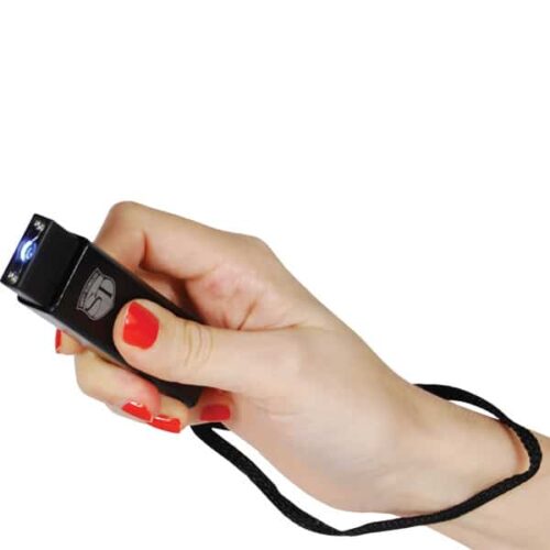 Slider Stun Gun LED Flashlight USB Recharger - Image 4