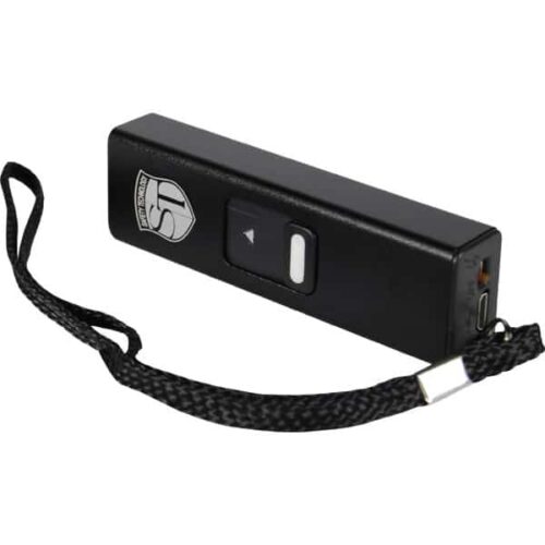 Slider Stun Gun LED Flashlight USB Recharger - Image 2