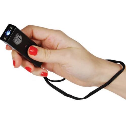 Slider Stun Gun LED Flashlight USB Recharger - Image 5