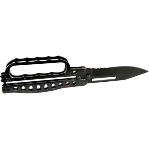 Butterfly Trench Knife Black - Image 2