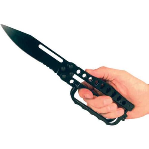 Butterfly Trench Knife Black - Image 5