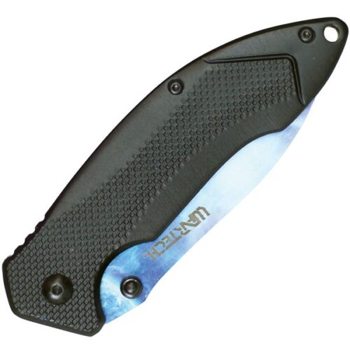 Assisted Open Pocket Knife Galaxy Design Blue - Image 3