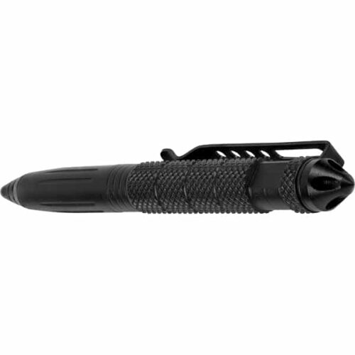 Tactical Black Twist Pen with Extra Refill - Image 2