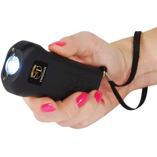 Trigger Stun Gun Flashlight with Disable Pin - Image 3