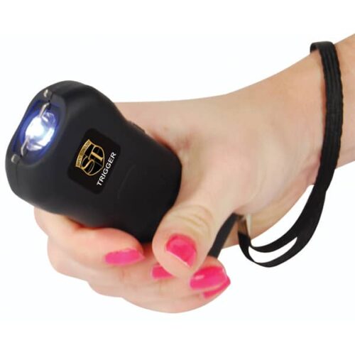 Trigger Stun Gun Flashlight with Disable Pin - Image 4