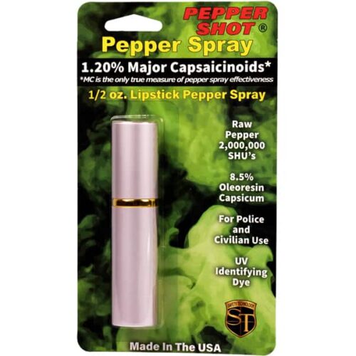 Pepper Shot 1.2% MC 1/2 oz Lipstick Pepper Sprays - Image 7