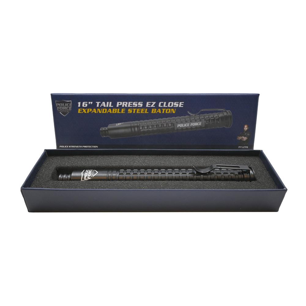 Tail Press EZ Close Baton – 16", Collapses to 7.25" - Image 5